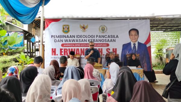 Erwansyah Gelar Pembinaan Ideologi Pancasila dan Wawasan Kebangsaan di Sukabumi Indah